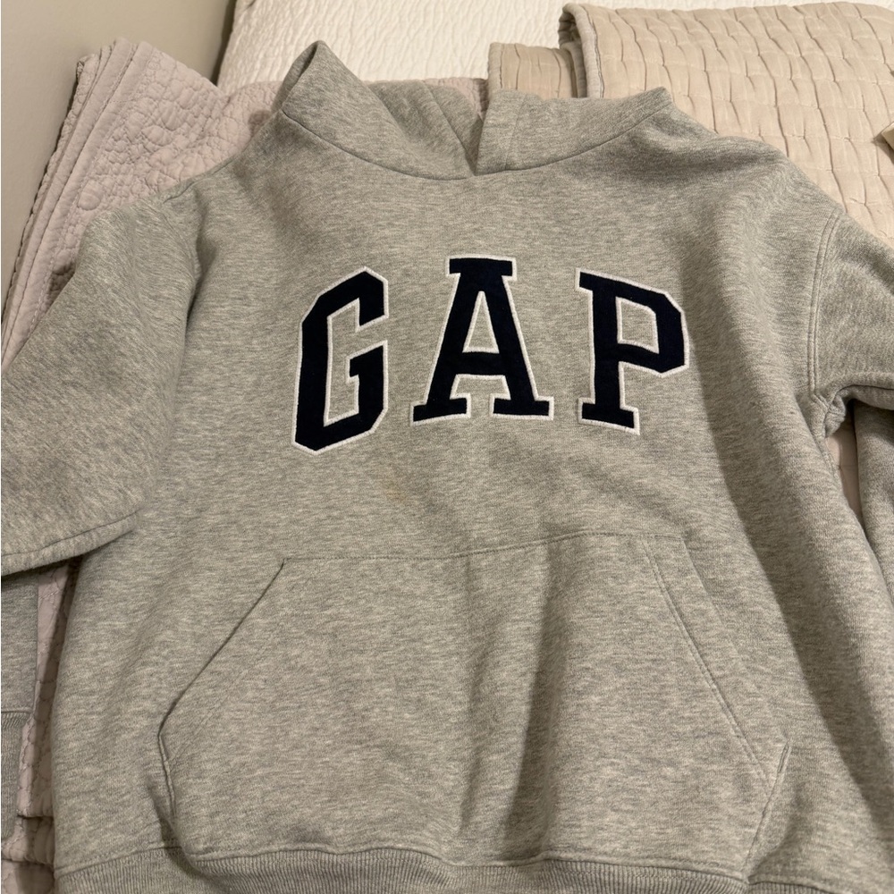 GAP Kids Heather Gray Hoodie